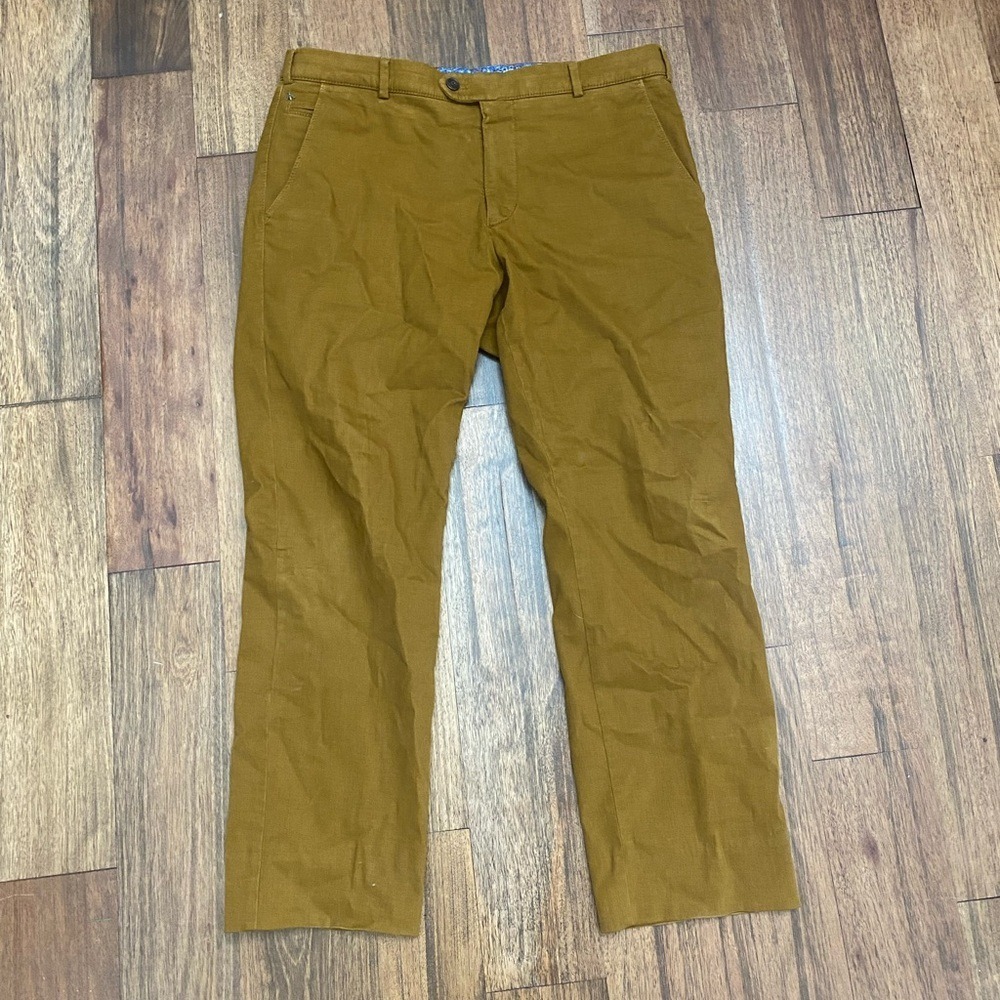 Meyer Premium Germany men's tan pants 34x28
